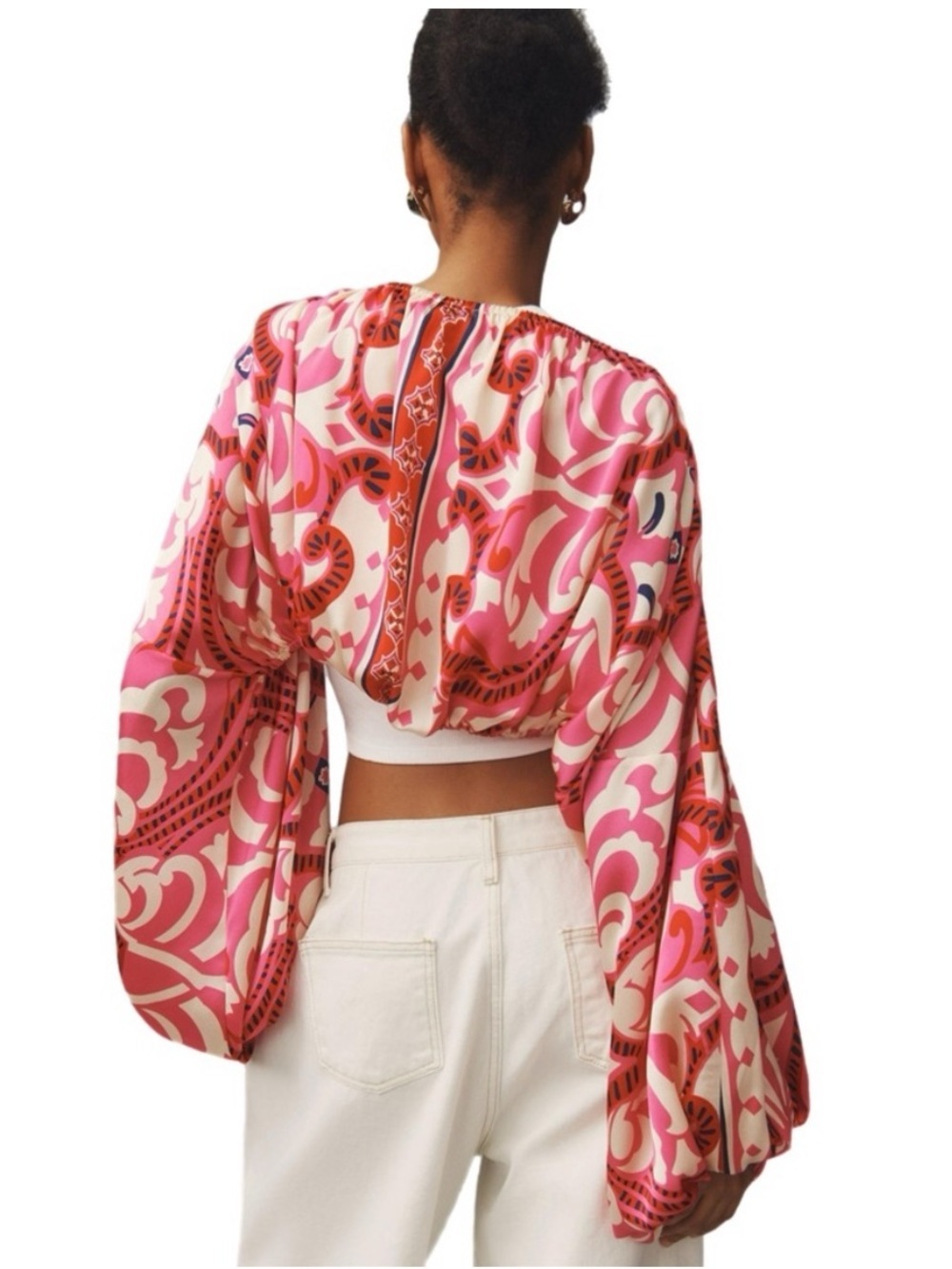 Anthropologie x Mare Mare Bubble Shrug | Pink Combo | NWT | One Size